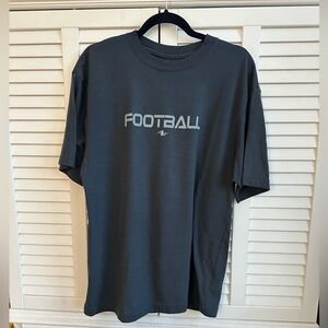 Navy Blue Football Tee